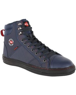 Lee Cooper Adult Nubuck Safety Boots - Blue