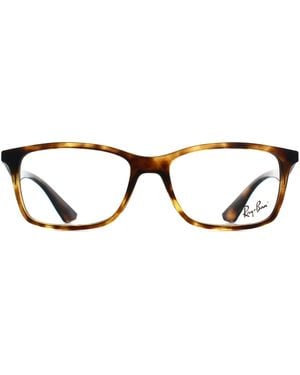Ray-Ban Square Havana Rx7047 - Brown