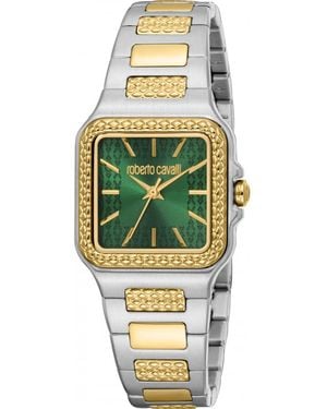 Roberto Cavalli Rc5L170M0055 Ladies Crest Watch - Green