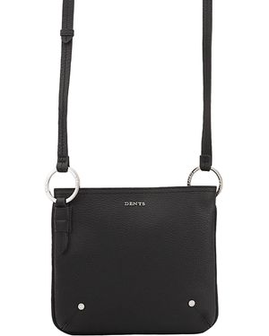 Dents Nerola Leather Cross Body Bag - Black