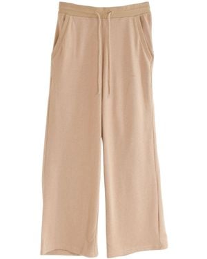 H&M Relaxed Fit Joggers - Natural