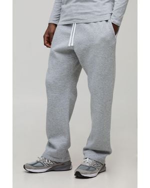 BoohooMAN Basic Baggy Drop Crotch Jogger - Grey