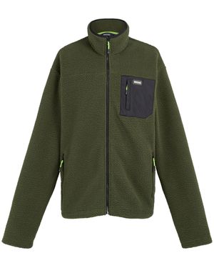 Regatta Frankie Borg Fleece (Dark) Material_Polyester - Green
