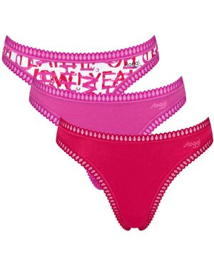 Sloggi Tanga - Pink