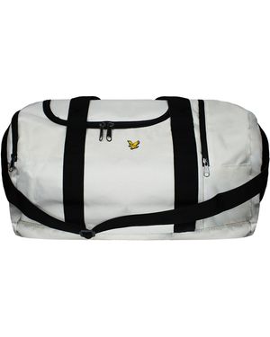 Lyle & Scott Adjustable Barrel Bag - Black