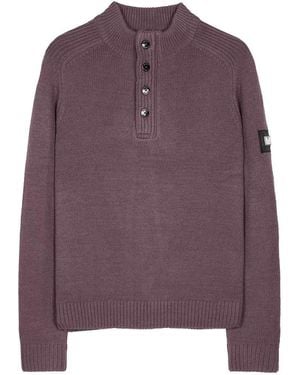 Weekend Offender Weekend Overtreder Castillos Donker Druif Sweater - Paars