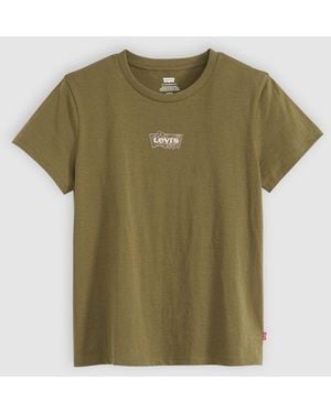 Levi's Levi's Batwing Succulent Ivy The Perfect T-Shirt - Green