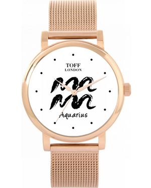 Toff London Tlws-35821 Ladies Aquarius Watch - Natural