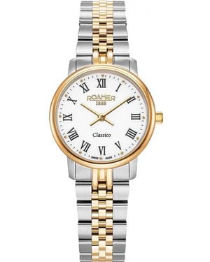 Roamer 971857-48-25-50 Ladies Classico Watch - Metallic