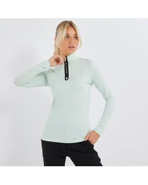 Ellesse Juliano 1/2 Zip Top - Green
