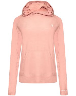 Dare 2b Ladies Sprint City Lightweight Hoodie (Powder) - Pink