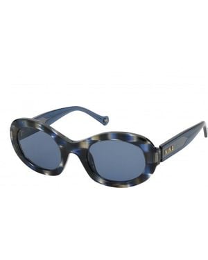 Nina Ricci Snr321 52 0811 Sunglasses - Blue
