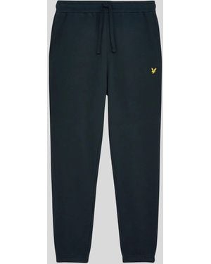 Lyle & Scott Slim Fit Cotton Joggers - Blue