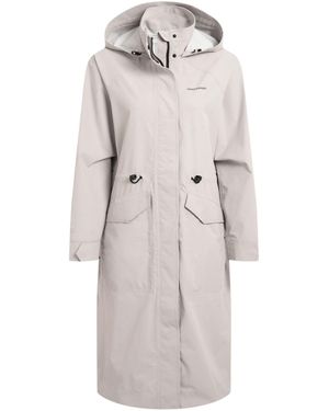 Craghoppers Ladies Naima Waterproof Jacket (Oyster) - Grey