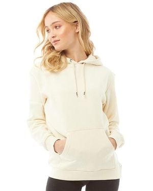 Brave Soul Ladies Hoodies Warm Cotton Pullover Hooded - White