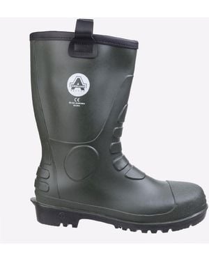 Amblers Safety Fs97 Pvc Rigger Boots - Black