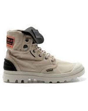 Palladium Baggy City Shell Desert Boots - Natural