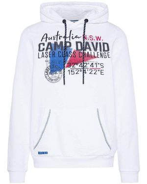 Camp David Hoodie - Wit