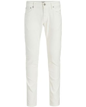 Jack & Jones Jeans Slim Fit Low Rise Denim - White