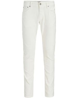 Jack & Jones Jeans Slim Fit Low Rise Denim - White