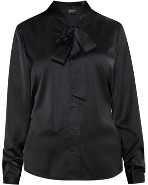 Usha Bloes Met Lange Mouwen - Zwart