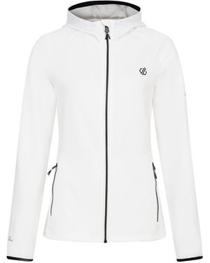 Dare 2b Dames Density Core Stretch Full-zip Jacket In Wit