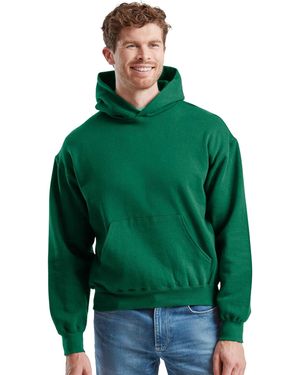 Fruit Of The Loom Supercotton Hoodie (College) - Green