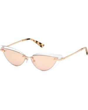 WEB EYEWEAR We0283-26Z-56 We0283 56 26Z Sunglasses - Pink
