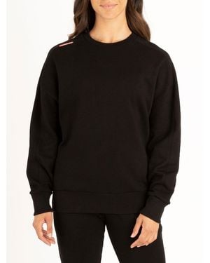 Luke 1977 Raise Workout Oversized Sweatshirt - Black