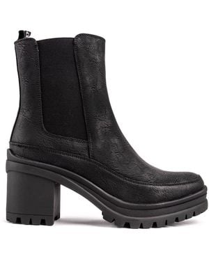 V.Gan Vegan Hibiscus Chelsea Boots - Black