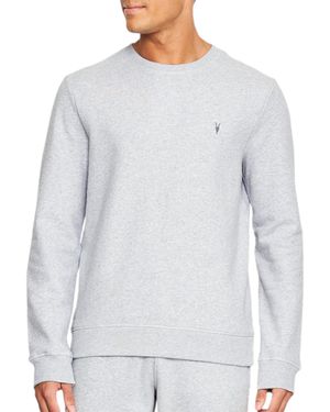 AllSaints Pullover Jumper Cotton Jumper - Grey
