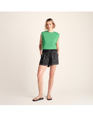 TOG24 Jessia Tencel Lyocel Shorts - Green
