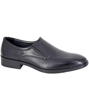 Imac Jonty Leather Shoes - Blue