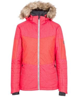 Trespass Ladies Tiffany Ski Jacket (Hibiscus) - Pink