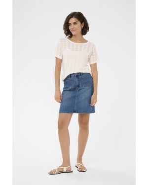 Kaffe Pullover Kadolly Pullover Regular Fit - Blauw