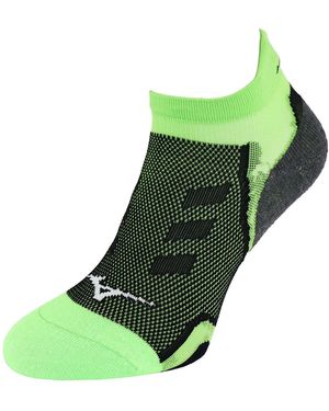 Mizuno Drylite Race Low Running Socks - Green