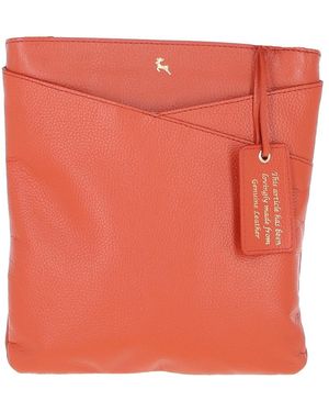 Ashwood Leather 'Curvo' Real Crossbody Bag - Pink