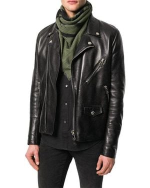 DIESEL Swillot A Scarf Winter Shawl Wrap Casual Gents Scarves Muffler Viscose - Black