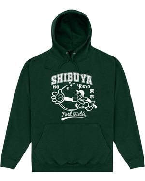 Park Fields Shibuya Forest Hoodie Cotton - Green