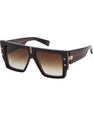 Balmain Bps-144C-57 Bps 144C 57 57 Sunglasses - Black