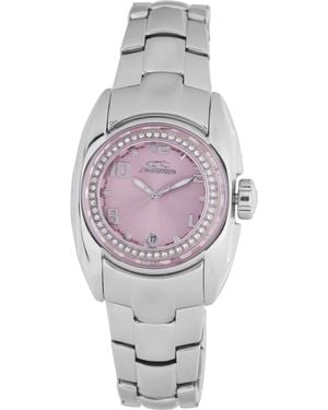 Chronotech Dial Diamond Watch - Grey