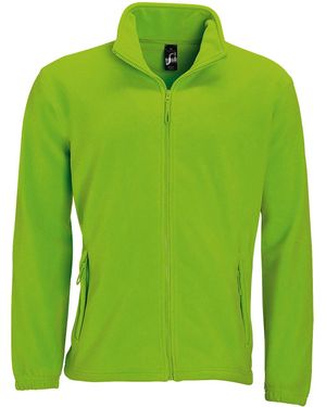Sol's North Full Zip Outdoor Fleece Jacket (Lime) - Green