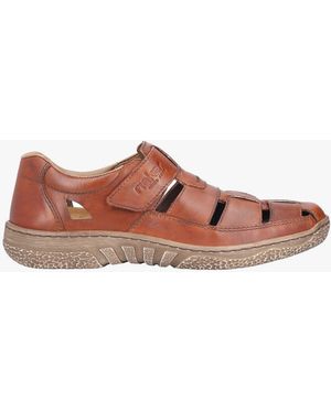 Rieker 03578-24 Shoes Leather - Brown