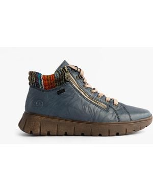 Rieker N1305-14 Boots - Blue
