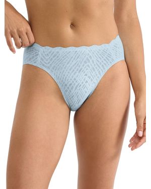 Sloggi Zero Feel Bliss High Leg Brief - Blue