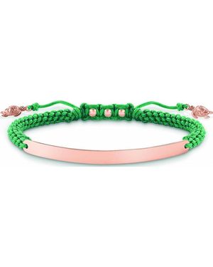 Thomas Sabo Lba0057-597-6-L19V Ladies Bracelet - Green