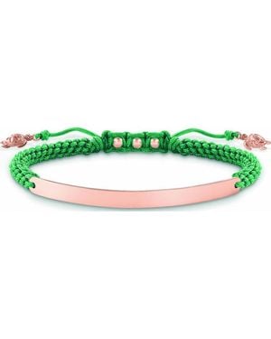 Thomas Sabo Lba0057-597-6-L19V Ladies Bracelet - Green