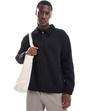 SELECTED Oversized Jersey Shirt - Blue
