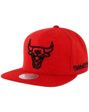 Mitchell & Ness Nba Chicago Bulls Christmas Day Cap - Red