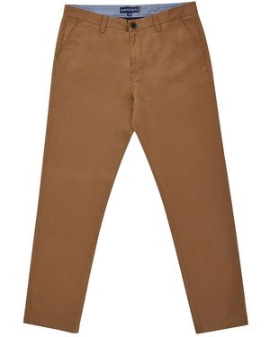 Raging Bull Tapered Leg Chinos (bruin)